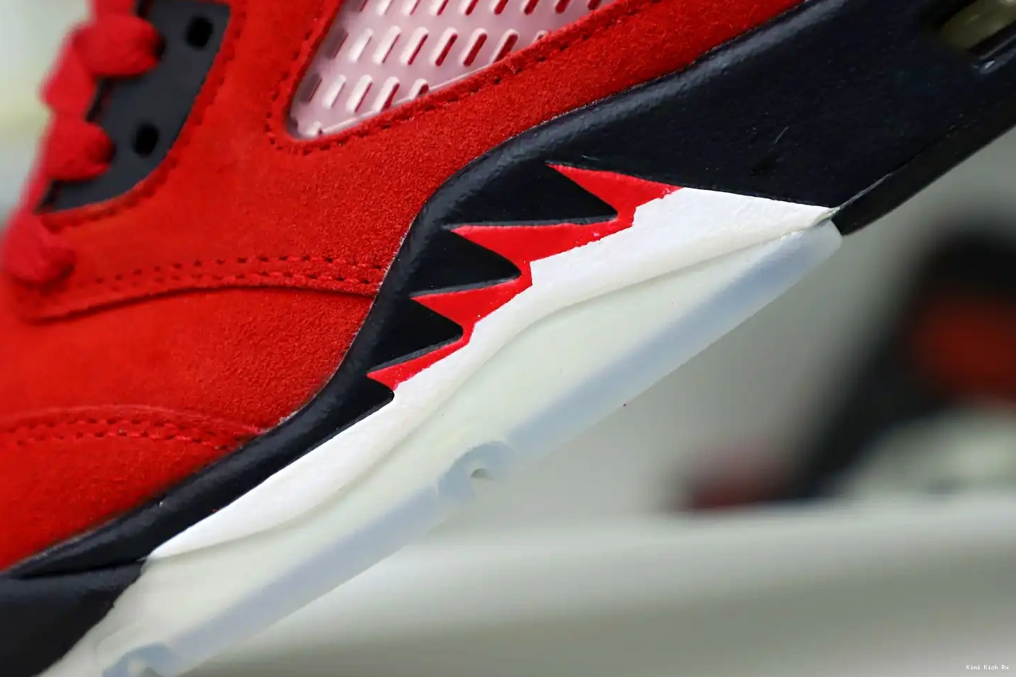 RETRO RED BULL AIR 5 SUEDE Kimikick JORDAN RAGING 0717